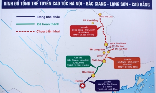 Lập Hội đồng thẩm định liên ngành cho cao tốc huyết mạch mới Đồng Đăng – Trà Lĩnh 20.939 tỷ đồng