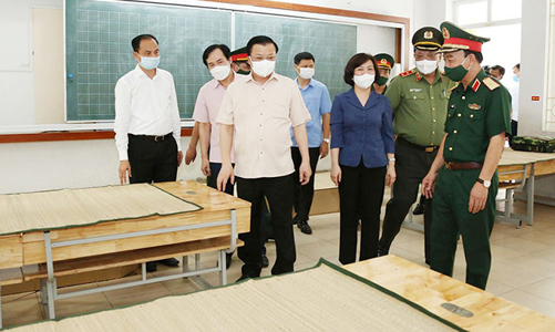 Bí thư Hà Nội Đinh Tiến Dũng: Siết chặt quản lý toàn bộ các điểm cách ly 