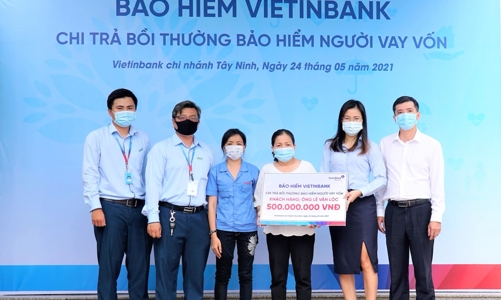 Bảo hiểm Vietinbank đồng hành cùng khách hàng vay vốn vượt qua khó khăn