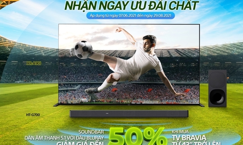 Tivi cao cấp ồ ạt giảm giá kích cầu mùa Euro 2021