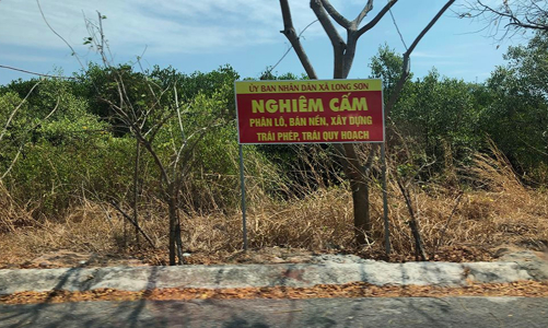 Bà Rịa - Vũng Tàu liên tiếp ban hành văn bản chấn chỉnh phân lô, bán nền trái phép