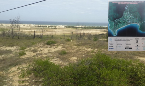 Bình Định sẽ có chính sách đặc thù về bồi thường tại dự án “treo” Khu du lịch Vĩnh Hội