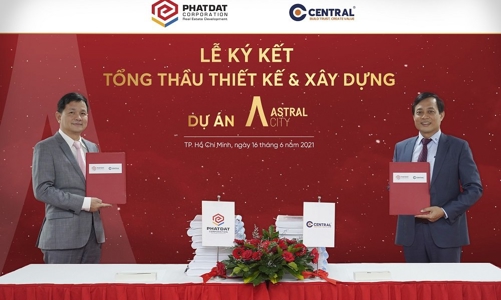 Phát Đạt hợp tác với Central xây dựng Astral City tại Bình Dương