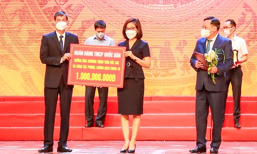 NCB ủng hộ 1 tỷ đồng Quỹ tiêm vaccine và phòng chống Covid-19 thành phố Hà Nội