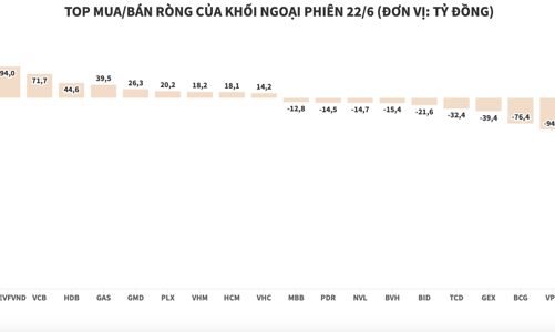 Khối ngoại bán ròng hơn 561 tỷ đồng PVI