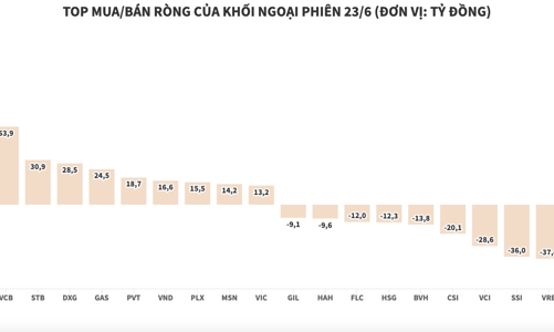 Khối ngoại quay trở lại mua ròng hơn 147 tỷ đồng