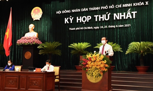 Ông Nguyễn Thành Phong tái đắc cử Chủ tịch UBND TP.HCM