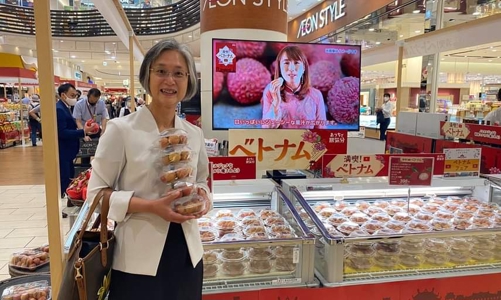 Ngoài quả vải, chuối, xoài Việt Nam cũng được quảng bá tại Nhật Bản