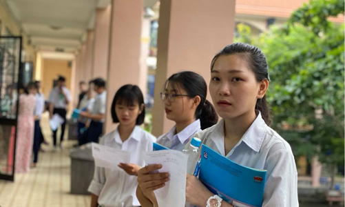 Thí sinh bước vào ngày thi cuối Kỳ thi tốt nghiệp THPT năm 2021