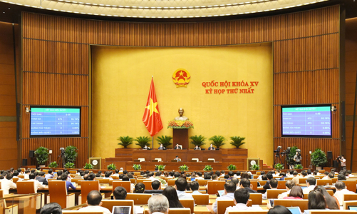 Thông qua Nghị quyết bầu lãnh đạo các cơ quan của Quốc hội và Tổng kiểm toán Nhà nước