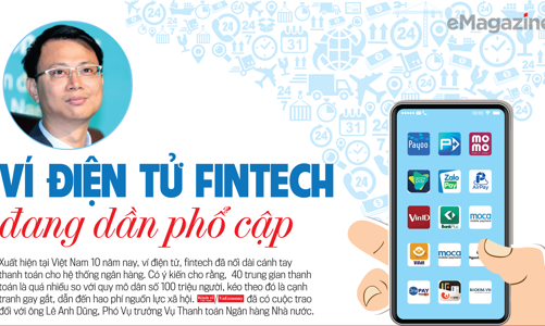 Ví điện tử, fintech đang dần phổ cập