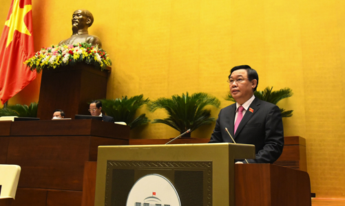 Chủ tịch Quốc hội Vương Đình Huệ: 