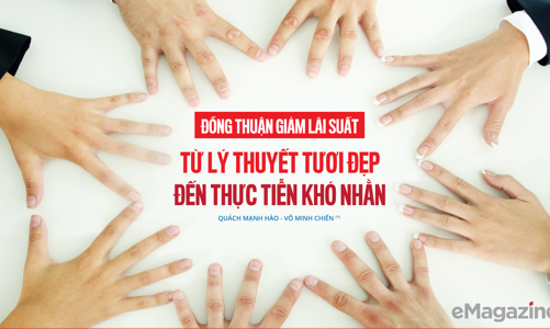 Đồng thuận giảm lãi suất: Từ lý thuyết tươi đẹp đến thực tiễn khó nhằn