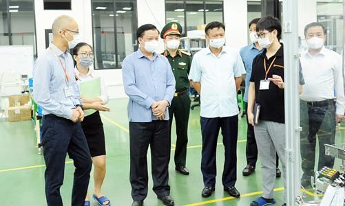 Bí thư Hà Nội Đinh Tiến Dũng: Tuyệt đối không chủ quan trong phòng, chống dịch