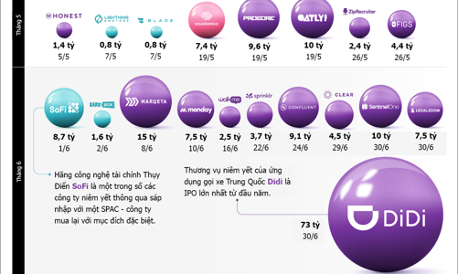 Điểm danh những thương vụ niêm yết tỷ USD từ đầu năm