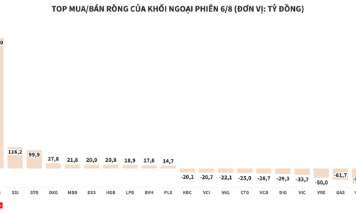 Khối ngoại có phiên mua ròng thứ 6 liên tiếp, vẫn miệt mài gom SSI