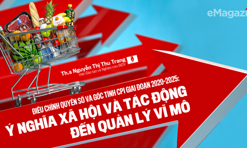 Điều chỉnh quyền số và gốc tính CPI giai đoạn 2020-2025: Ý nghĩa xã hội và tác động đến quản lý vĩ mô