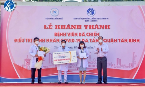 TP. HCM: Bệnh viện dã chiến điều trị bệnh nhân Covid-19 đa tầng đầu tiên đi vào hoạt động