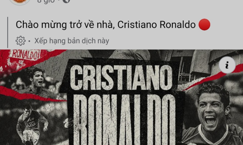 Ronaldo khiến giá cổ phiếu của M.U tăng vọt 