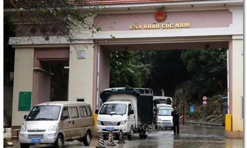 Trung Quốc tạm dừng hoạt động xuất nhập khẩu hàng hoá qua cửa khẩu phụ Cốc Nam