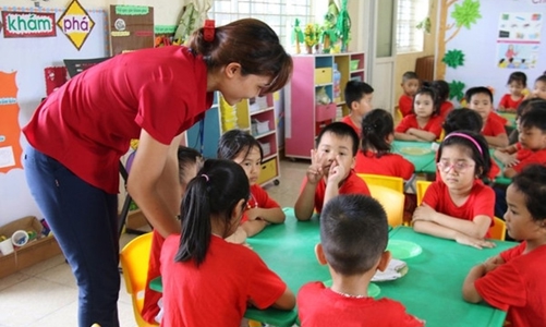 Tuyệt đối không dạy học trực tuyến đối với trẻ mầm non 