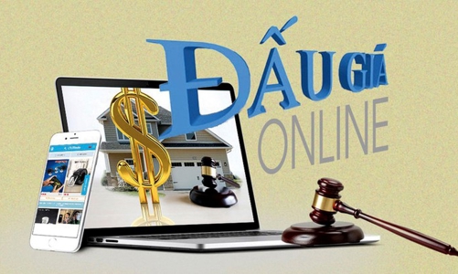 Khuyến khích đấu giá đất bằng hình thức trực tuyến