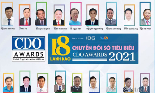 18 lãnh đạo chuyển đổi số tiêu biểu năm 2021