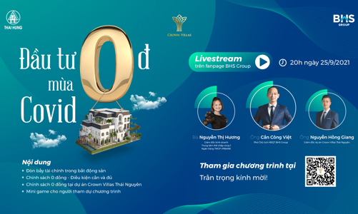 BHS Group tổ chức toạ đàm: “Đầu tư 0 đồng mùa Covid”