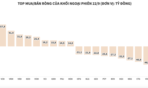 Khối ngoại bán ròng 240 tỷ đồng