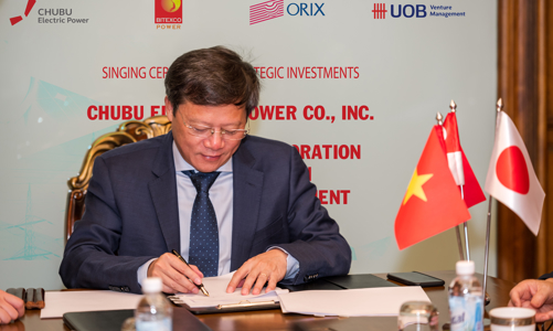 Chubu hợp tác chiến lược với Bitexco Power với khoản đầu tư 20% vốn cổ phần 