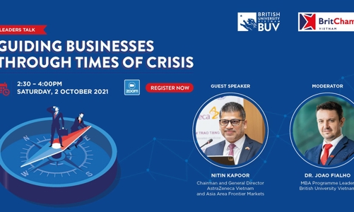 Chiến lược quản trị doanh nghiệp vượt qua khủng hoảng tại toạ đàm Leaders Talk