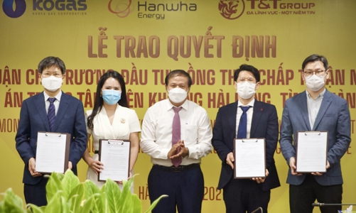 Quảng Trị trao quyết định chủ trương đầu tư dự án trị giá 54.000 tỷ đồng