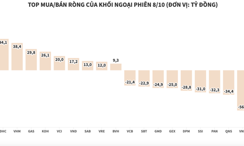 Giảm lực bán tại HPG, khối ngoại tăng giải ngân vào HAH