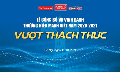 Lễ công bố TOP 10 và TOP 100 Thương hiệu Mạnh Việt Nam năm 2020-2021
