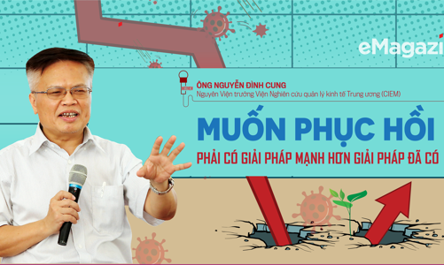 Muốn phục hồi phải có giải pháp mạnh hơn giải pháp đã có