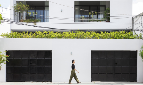 Biệt thự song sinh độc đáo ở Tây Ninh