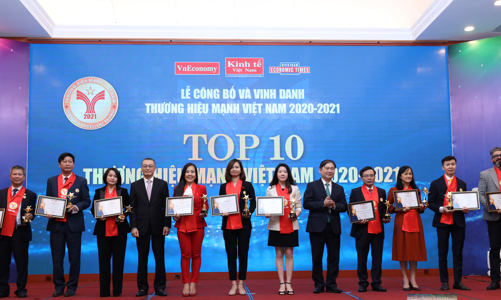 Top 10 và Top 100 Thương hiệu Mạnh Việt Nam năm 2020 - 2021