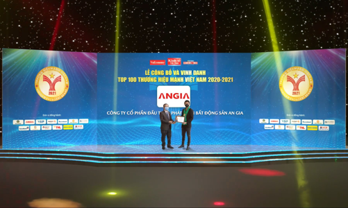 Tập đoàn An Gia được vinh danh Top 10 Thương hiệu Bất động sản và Xây dựng