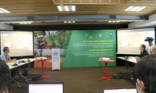 Khởi động dự án 30 triệu USD về thích ứng với biến đổi khí hậu tại 5 tỉnh