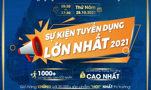 Hải Phát Land tổ chức ngày hội tuyển dụng lớn nhất năm 2021 