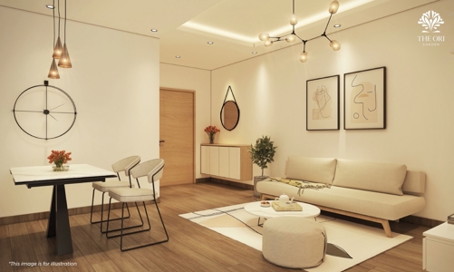 Căn hộ The Ori Garden lấy cảm hứng từ phong cách thiết kế Nhật