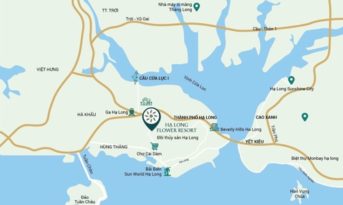 Hạ Long hướng tới “5 cực, 1 hành lang”, Ha Long Flower Resort hưởng lợi?