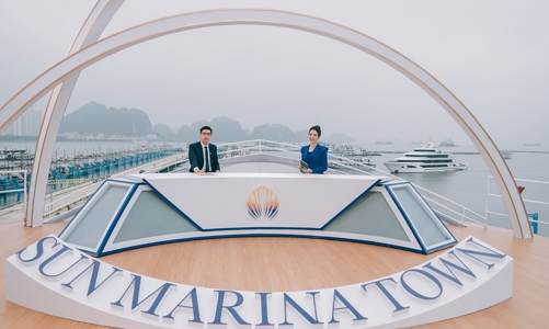 Show trình diễn “Không - Thủy - Bộ” tại dự án Sun Marina Town