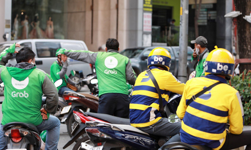 TP.HCM: Xe ôm công nghệ bắt đầu hoạt động trở lại có điều kiện