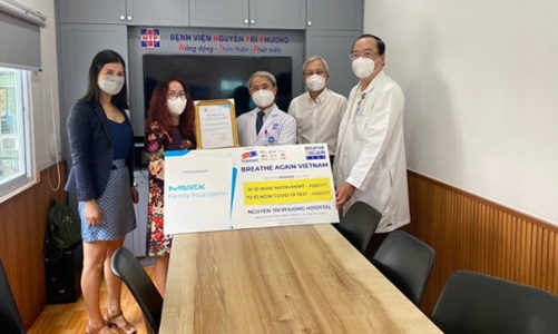 Quỹ Merck Family quyên góp 100.000 Euro cho Chiến dịch “Breathe Again Vietnam”