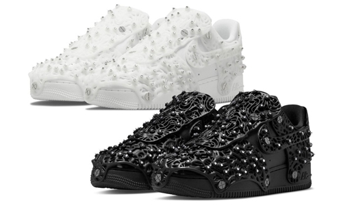 Nike và Swarovski ra mắt đôi giày Air Force 1 đính pha lê phản quang