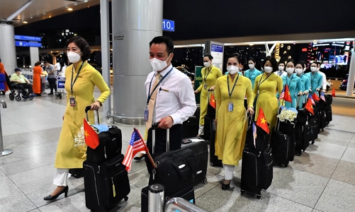 Cột mốc lịch sử của hàng không Việt: Chuyến bay thẳng thường lệ đầu tiên đến Mỹ hạ cánh thành công