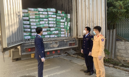 Lạng Sơn tạm giữ 14 tấn thịt bò lạ