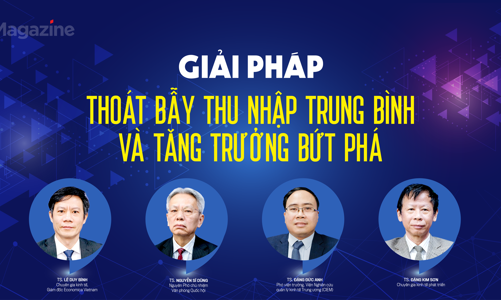 Giải pháp thoát bẫy thu nhập trung bình và tăng trưởng bứt phá