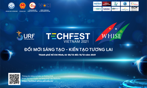 Nhiều hoạt động đổi mới sáng tạo và khởi nghiệp TECHFEST - WHISE 2021